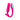 Pink silicone anal plug with a reflective surface on a white background
