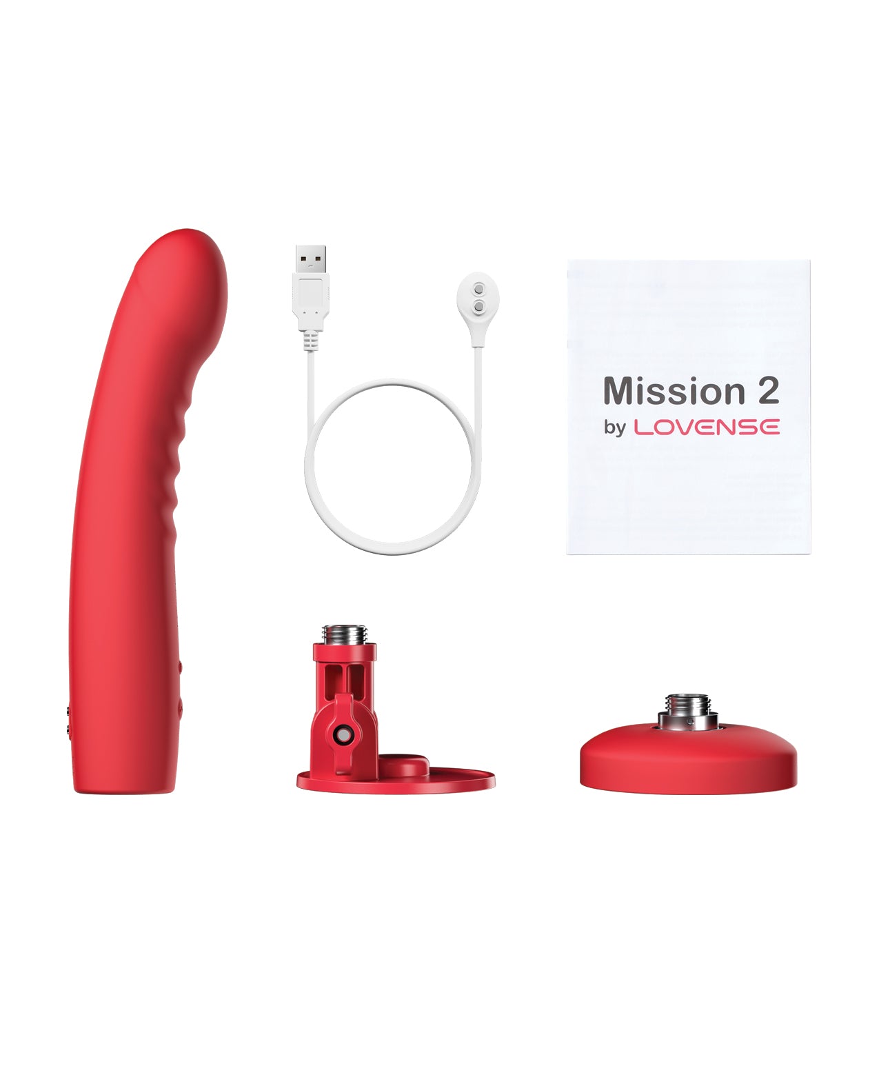 Lovense Mission 2 Touch-Sensitive Dildo Vibrator Adult Toy Box Lovense Mission 2 Touch-Sensitive Dildo Vibrator Adult Toy Box
