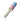Thrusting dildo with a gradient color handle on a white background