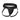 Black harness on a white background