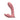 Pink silicone Luv Inc Insertable Panty Vibrator on a white background