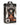 box showing a Black man with grey eyes wearing the Master Series Dungeon Demon Bondage Hood with Horns Black