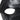 close up of the eye hole on the Master Series Dungeon Demon Bondage Hood with Horns Black