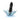 Black rabbit vibrator with water splashes on a white background