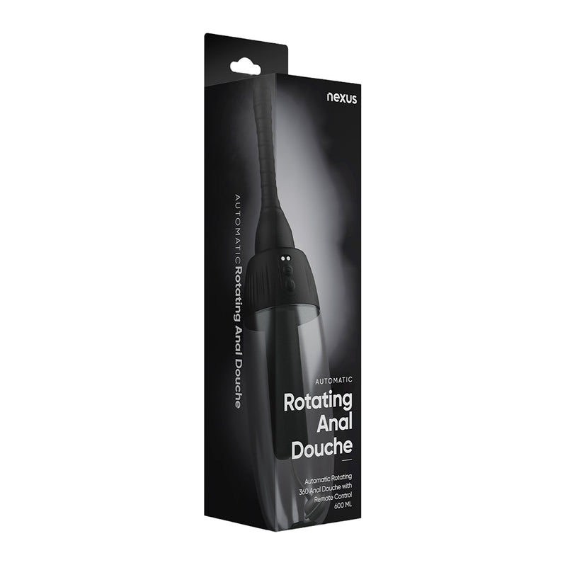 Nexus Automatic Rotating 360 Anal Douche Adult Toy Box Nexus Automatic Rotating 360 Anal Douche Adult Toy Box