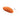 Orange We-Vibe Temp Lay-On Vibrator with buttons and a white USB cable on a white background