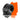Black cocksling with size comparison text on a white background