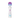 White handheld massager with a colorful top on a white background