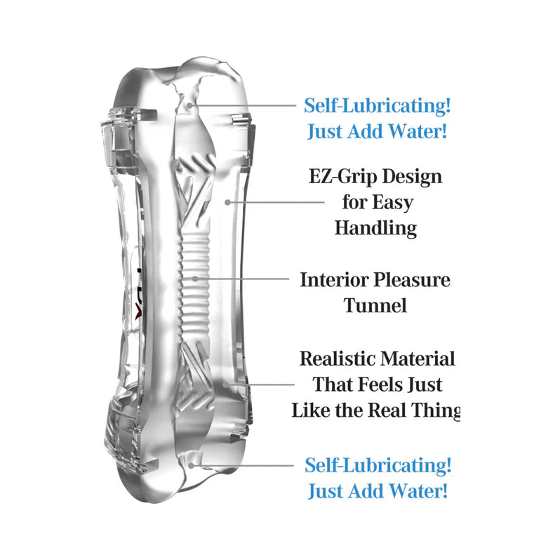 Wet Pussies Flip-A-Pussy Over Self-Lubricating Stroker  Adult Toy Box
