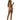 Person wearing a Hippie-inspired costume with a headdress, fringed vest, and high boots on a white background.