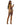Person wearing a Hippie-inspired costume with a headdress, fringed vest, and high boots on a white background.