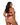 plus size model wearing a Playboy lingerie set on a white background