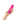 Hand holding a pink 'Solia Bullet' vibrator against a white background