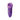 Purple sucking, licking and vibrating sex toy on a white background