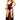 A model wearing a pirate buccaneer beauty costume with a velvet bodysuit, bolero with epaulettes, belted overskirt, and a hat.