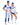 Couple wearing Playboy baseball unifrom costumes