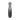 Black and silver vibrator on a white background
