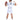 Man wearing a white football uniform with number 53, holding a football on a white background