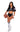 A model wearing a cropped jersey top with 'PLAYBOY' print, matching panty, and sneakers. The model is holding a football.