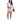 Model wearing white Playboy Sporty Football Player Costume