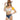 Woman wearing a costume inspired by Jessie from Toy Story, complete with a cowboy hat, top, shorts, and cow print stockings.