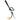 Black pleasure pole on a white background