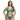 Woman wearing a teal lace lingerie set on a white background