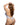 plus size back view of Baby Blue Floral teddy made of stretch eyelash lace and mesh with a Plunging bralette cup, Satin trim & ribbon bow detail, Cotton gusset, Single string thong back