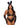 Model wearing Playboy lingerie set with bunny ears and gloves on a white background