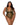 Plus Size Black & Gold Playboy Foiled Bunny Teddy front