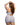 plus size baby blue Paradise Bloom Chemise 2pc Set back view