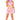 Woman in a pink cowboy costume with a hat, top, shorts, and boots on a white background
