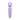 Purple handheld wand massager on a white background