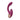 Purple Adam & Eve Rose Gold Clit Tickler Vibrator with a rose gold ring on a white background