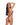 Woman wearing a purple strappy swimsuit on a white background