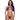 This image features a striking purple bodysuit, adorned with bedazzled rhinestones that add a sparkling touch. The bodysuit is designed with a deep V-neckline and intricate detailing, creating a bold and glamorous look.