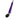 A purple DOXY wand massager with a black silicone tip and three control buttons, shown on a solid white background.