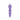 Purple unicorn-shaped wand vibrator on a white background