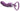 Purple and clear silicone vibrator on a white background