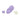 Purple panty vibrator on a white background