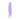 Purple silicone vibrator on a white background