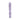 Purple rabbit-shaped toy on a white background