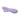 Purple silicone flexible rabbit vibe on a white background