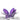 Purple We-Vibe Chorus Pro with water splashes on a white background