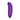 Purple curved clitoral stimulator on a white background