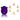 Purple rose-shaped clitoral stimulator with Viben branding on a white background
