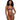 Model wearing a pink and black lingerie set on a white background