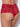 Red Bella High-Waisted Lace Cheeky Panties