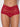 Red Bella High-Waisted Lace Cheeky Panties