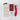 Red Chance Touch Screen G-Spot Vibrator with packaging, USB cable, and drawstring bag on a white background